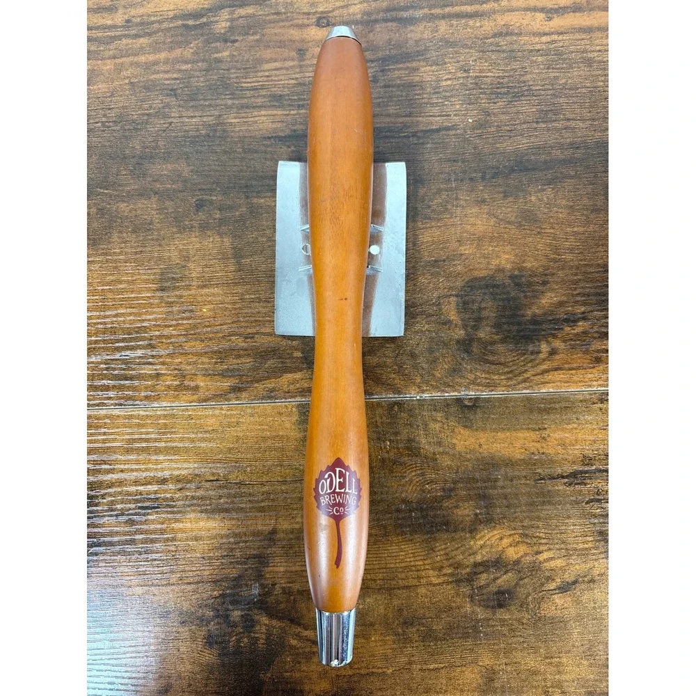 Odell Brewing Co Levity Amber Ale Wooden Beer Tap Handle 12.5 Inch Fort Collins